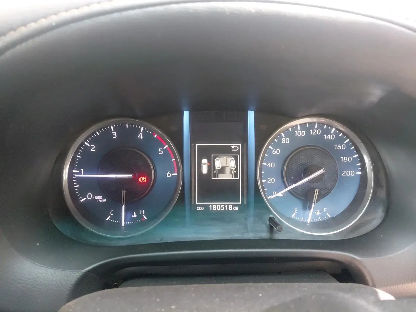 2023 Toyota Fortuner 4X2 MT 2.8 DIESEL, Diesel, Manual, 1,80,518 km, interior