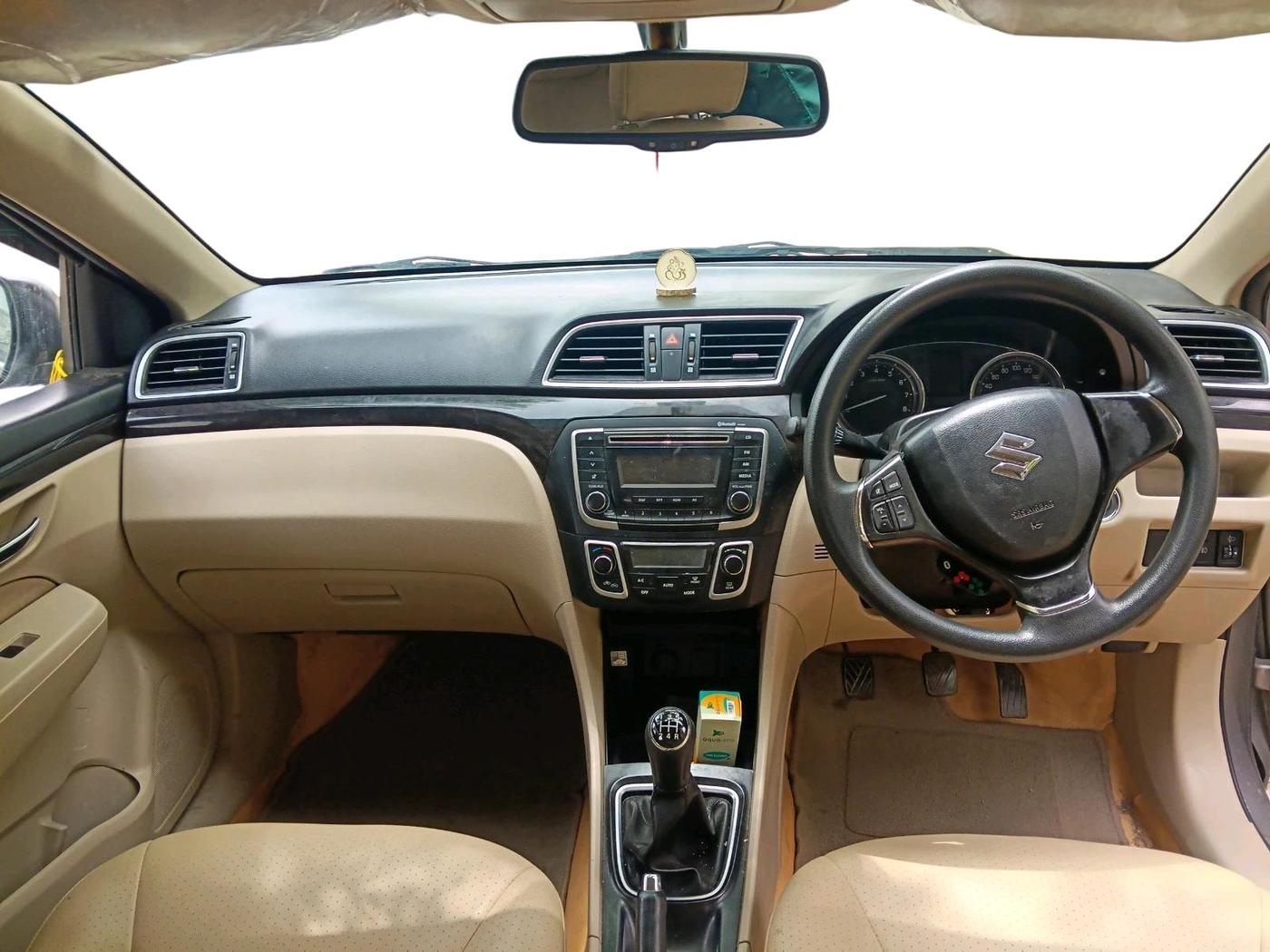 2015 Maruti Ciaz ZXI, Petrol, Manual, 55,203 km, interior