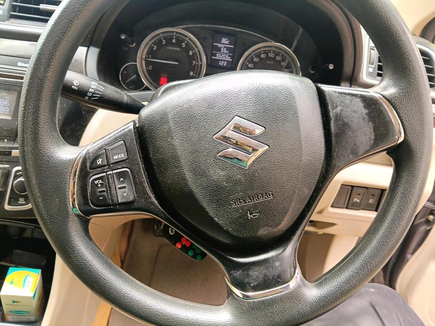 2015 Maruti Ciaz ZXI, Petrol, Manual, 55,203 km, interior