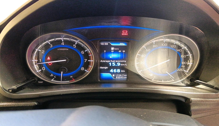 2017 Maruti Baleno ZETA PETROL 1.2, Petrol, Manual, 99,045 km, interior