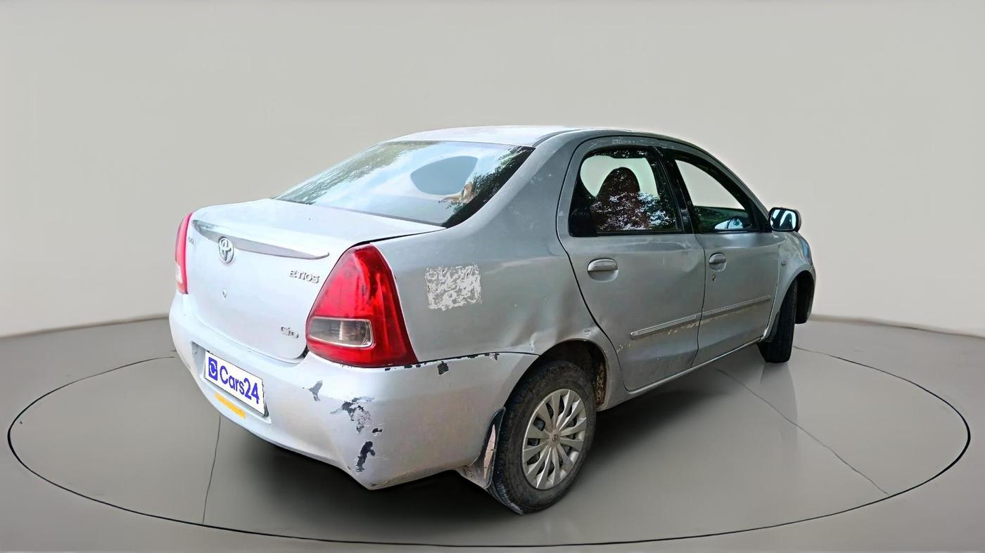 2012 Toyota Etios GD, Diesel, Manual, 1,65,233 km, exterior