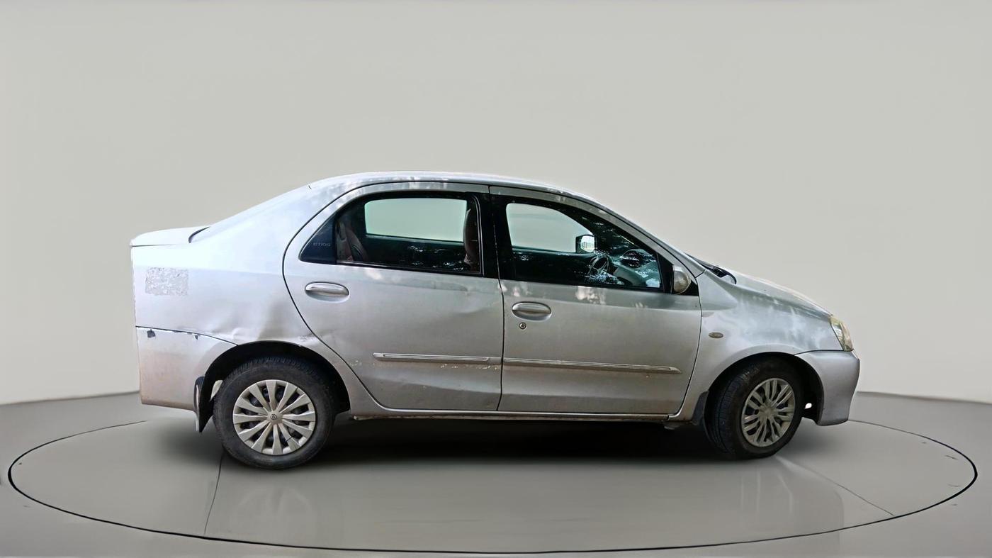 2012 Toyota Etios GD, Diesel, Manual, 1,65,233 km, exterior