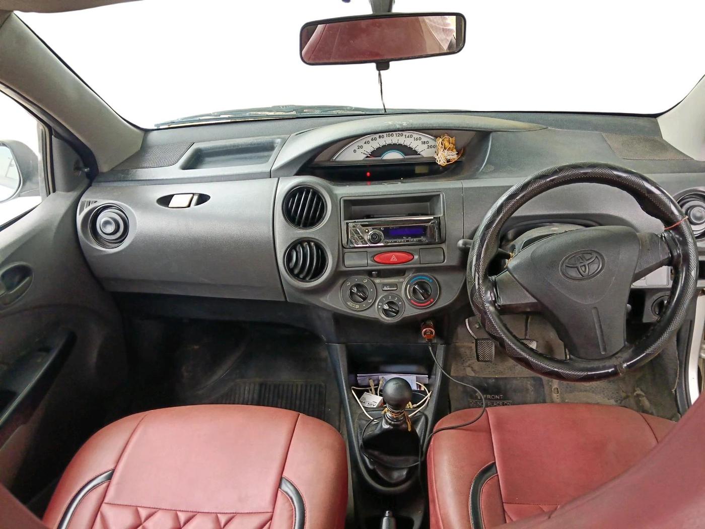 2012 Toyota Etios GD, Diesel, Manual, 1,65,233 km, interior