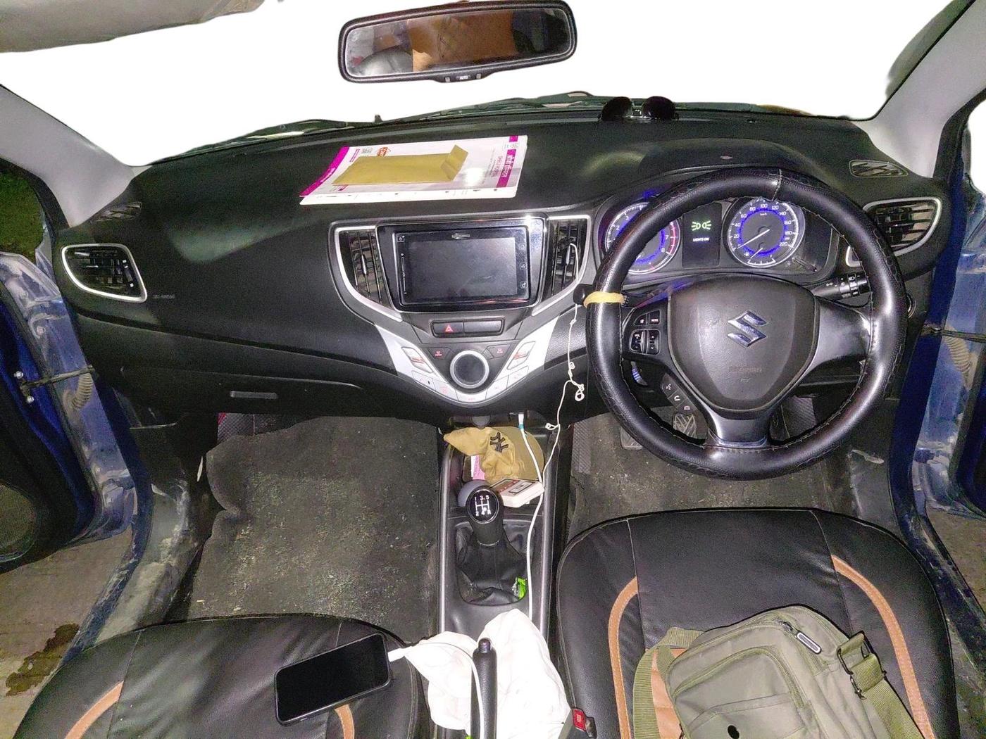2018 Maruti Baleno ALPHA PETROL 1.2, Petrol, Manual, 53,806 km, interior