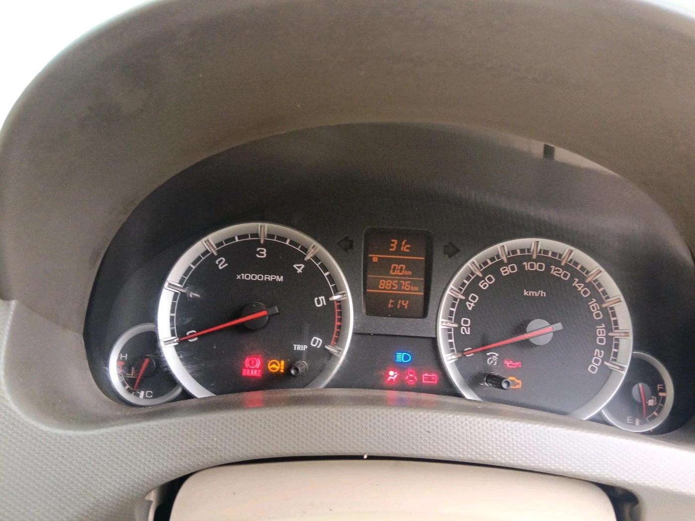 2013 Maruti Ertiga ZDI, Diesel, Manual, 88,576 km, interior