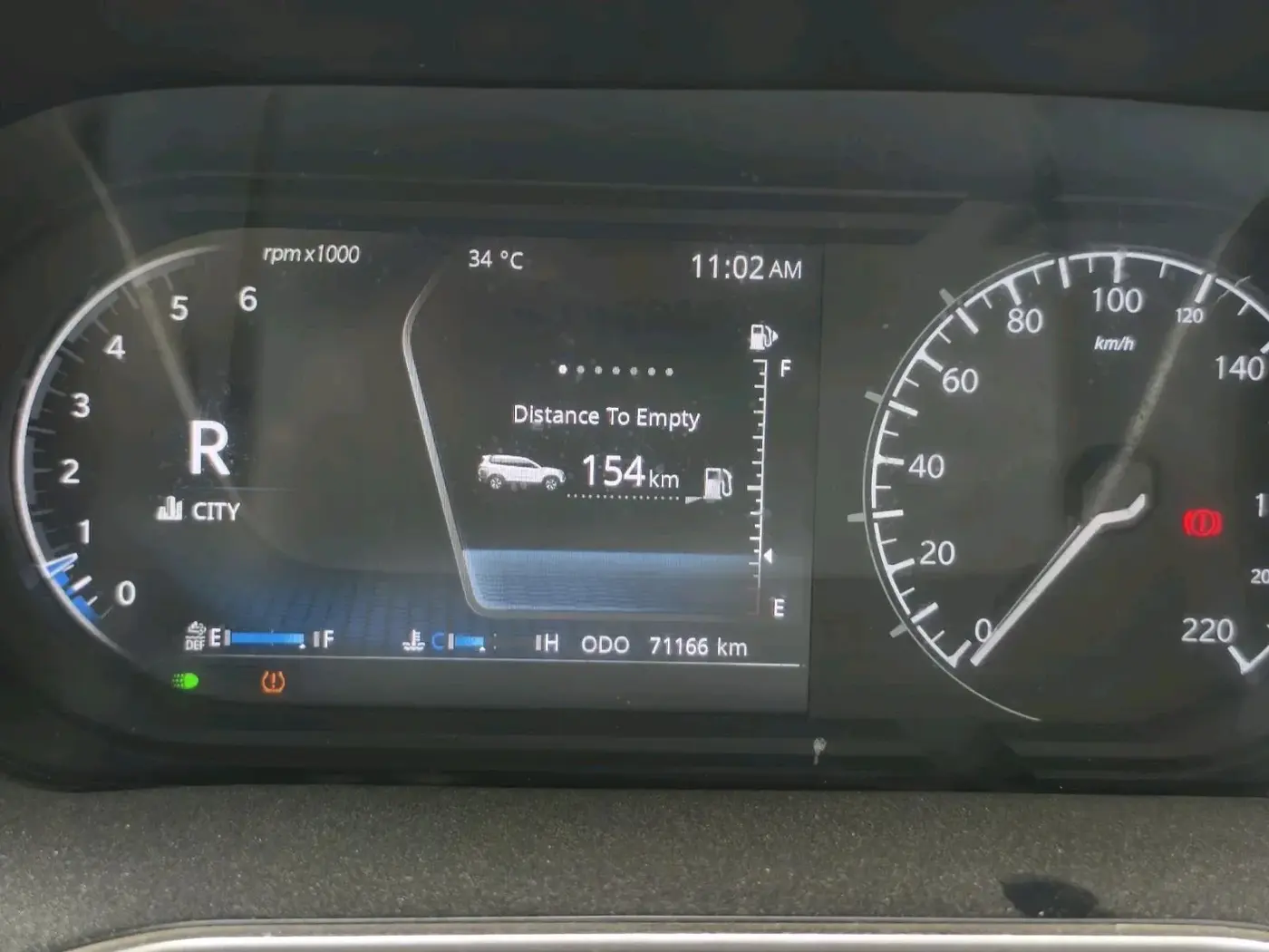 2021 Tata Safari XZ PLUS, Diesel, Manual, 71,166 km, interior