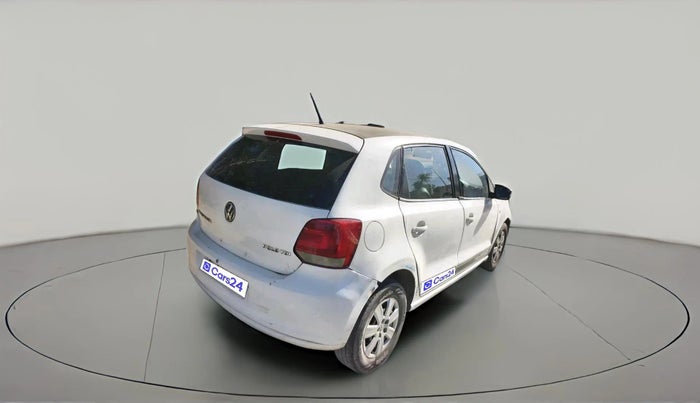 2012 Volkswagen Polo TRENDLINE 1.2L DIESEL, Diesel, Manual, 1,79,966 km, exterior