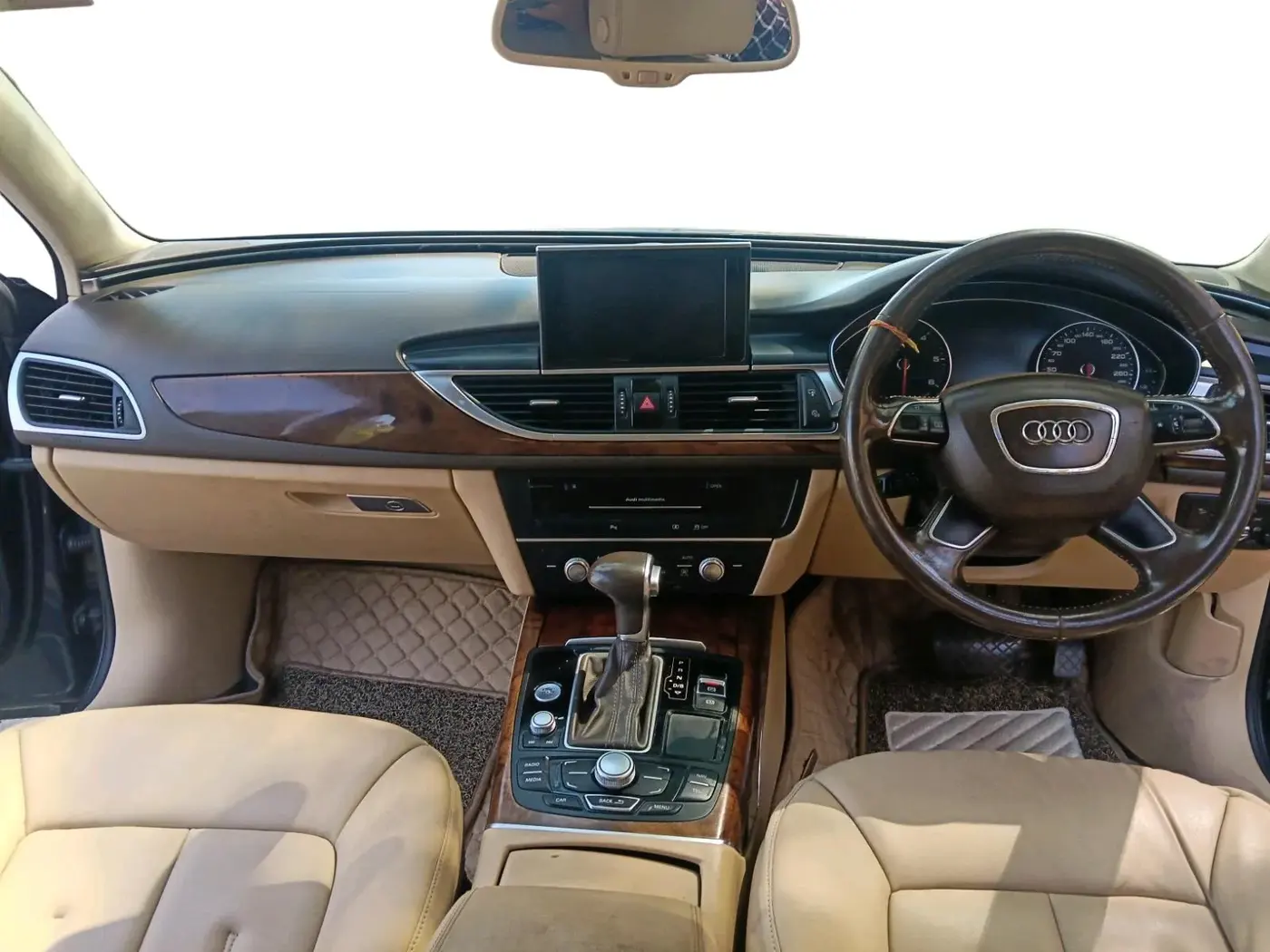 2015 Audi A6 35 TDI S LINE, Diesel, Automatic, 1,22,869 km, interior