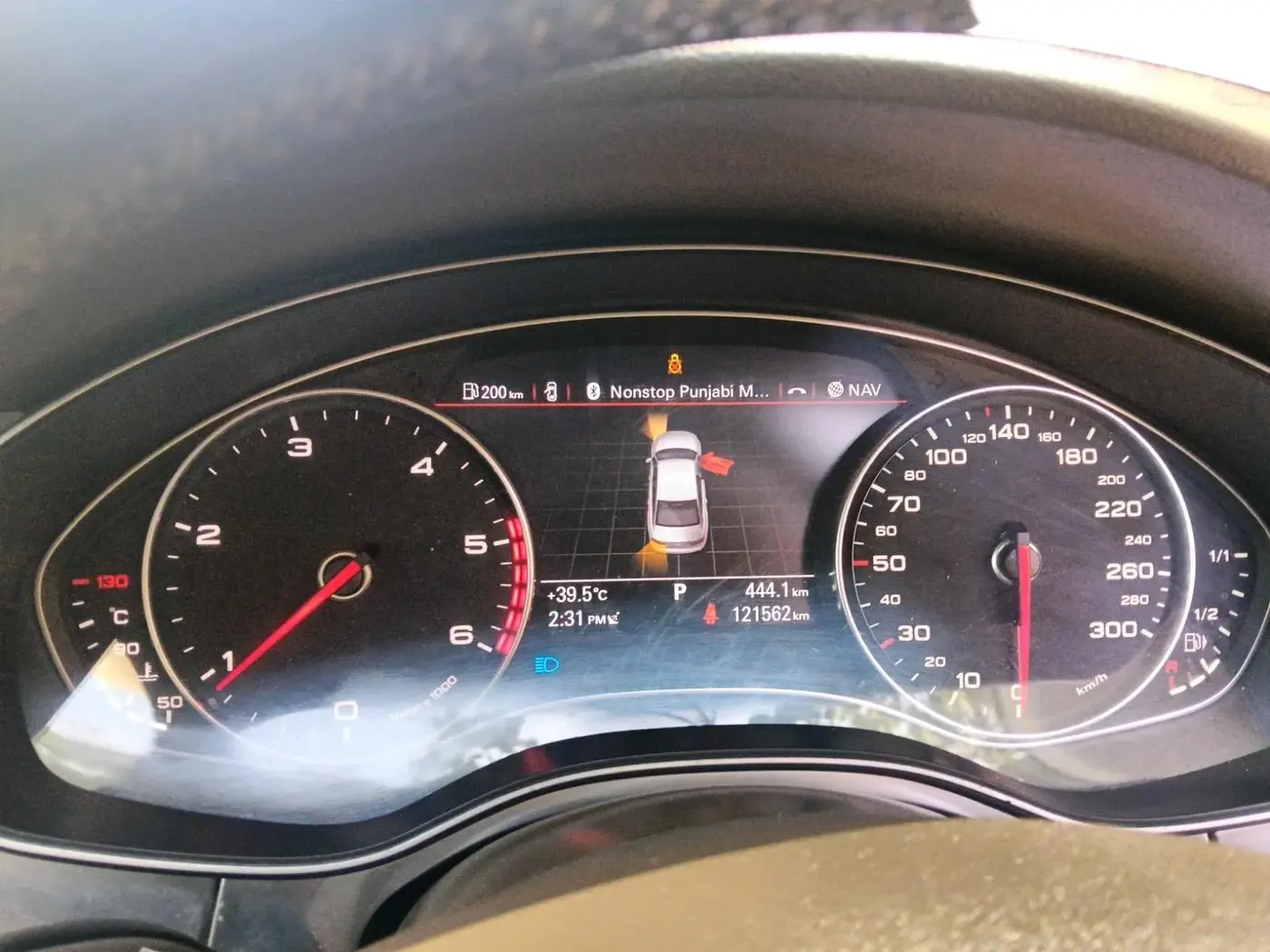 2015 Audi A6 35 TDI S LINE, Diesel, Automatic, 1,22,869 km, interior