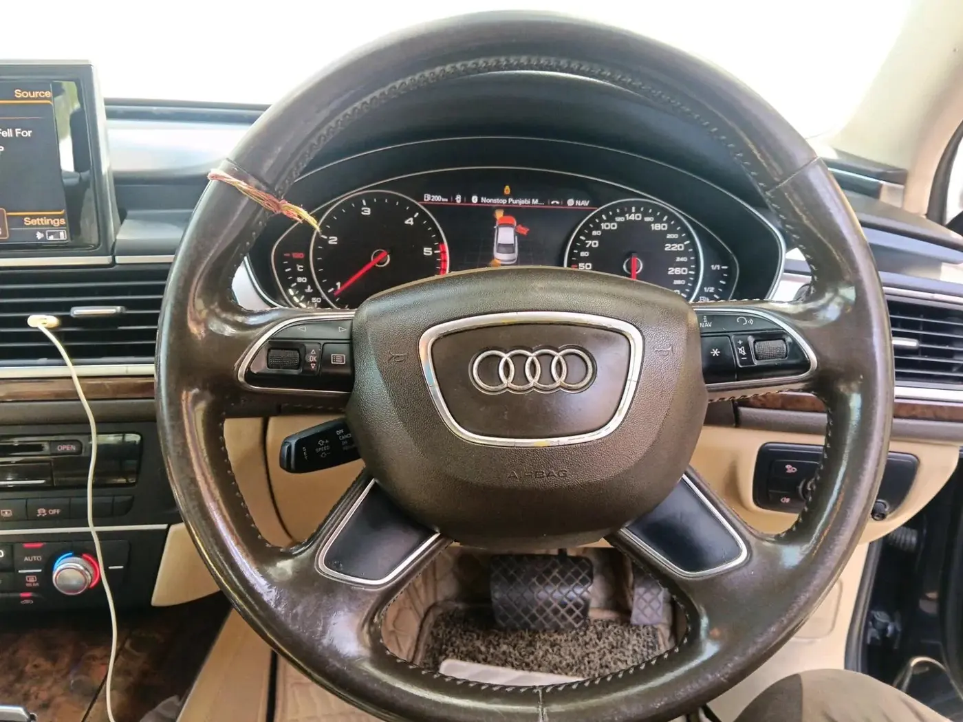 2015 Audi A6 35 TDI S LINE, Diesel, Automatic, 1,22,869 km, interior