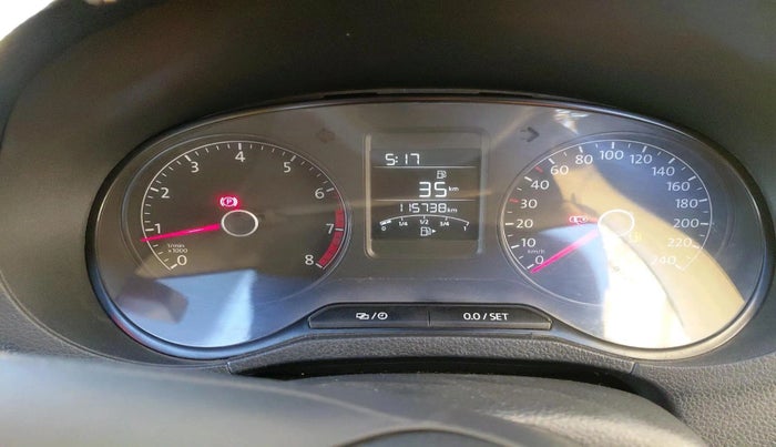 2016 Volkswagen Ameo COMFORTLINE 1.2L, Petrol, Manual, 1,17,000 km, interior