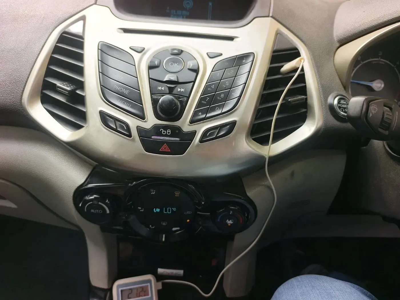 2016 Ford Ecosport TITANIUM 1.5L DIESEL, Diesel, Manual, 1,42,556 km, interior