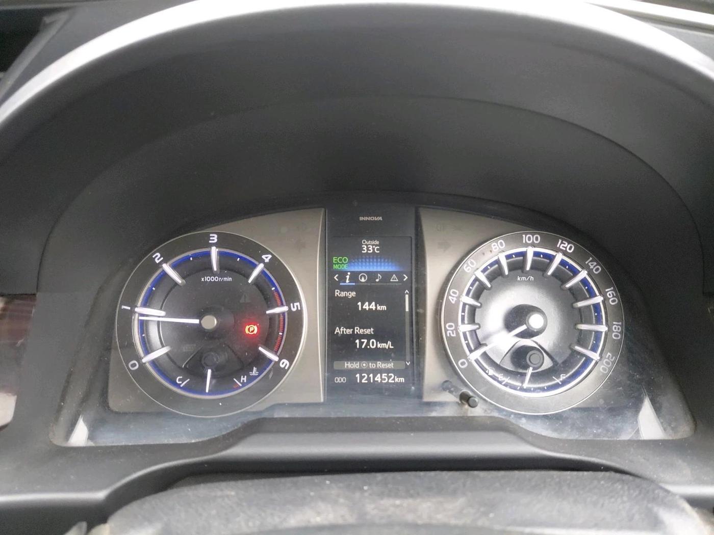 2018 Toyota Innova Crysta 2.4 VX 7 STR, Diesel, Manual, 1,21,452 km, interior