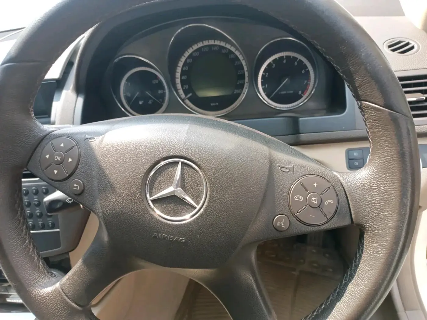 2010 Mercedes Benz C Class C 200 CGI ELEGANCE, Petrol, Automatic, 89,992 km, interior