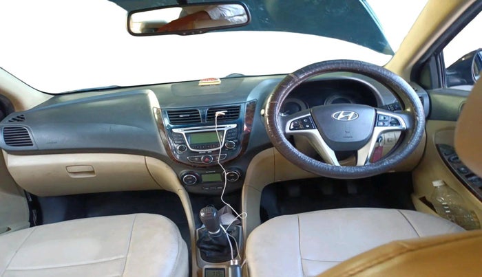 2013 Hyundai Verna FLUIDIC 1.6 CRDI SX, Diesel, Manual, 1,57,509 km, interior