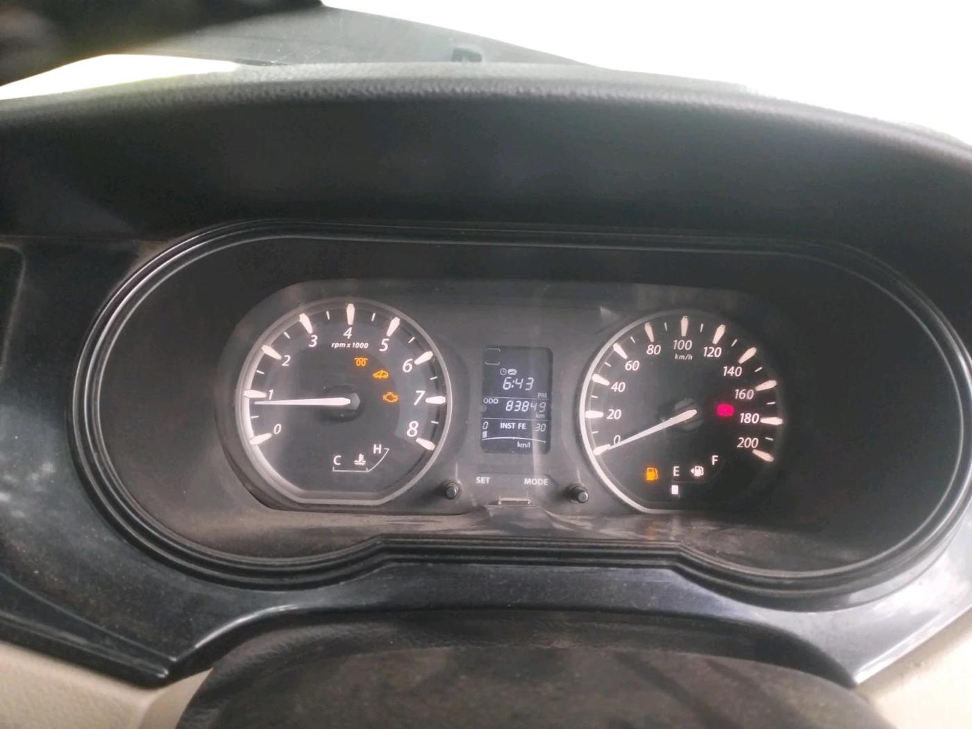 2016 Tata Zest XE 75PS DIESEL, Diesel, Manual, 83,849 km, interior