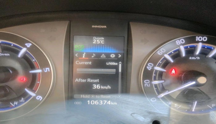 2017 Toyota Innova Crysta 2.4 VX 8 STR, Diesel, Manual, 1,06,374 km, interior