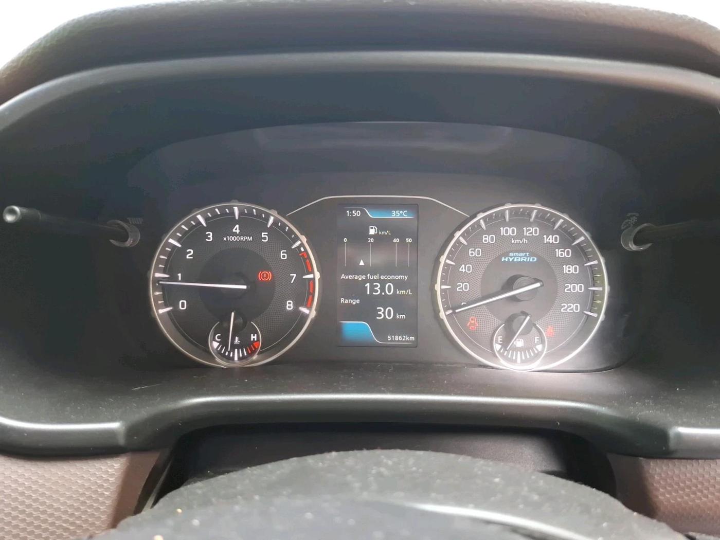 2022 Maruti BREZZA ZXI SMART HYBRID , Petrol, Manual, 51,862 km, interior