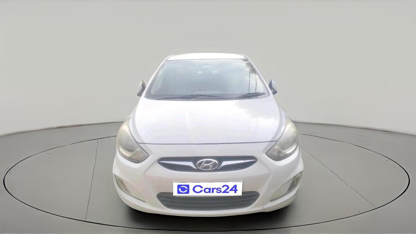 2012 Hyundai Verna FLUIDIC 1.6 CRDI EX, Diesel, Manual, 84,112 km, exterior