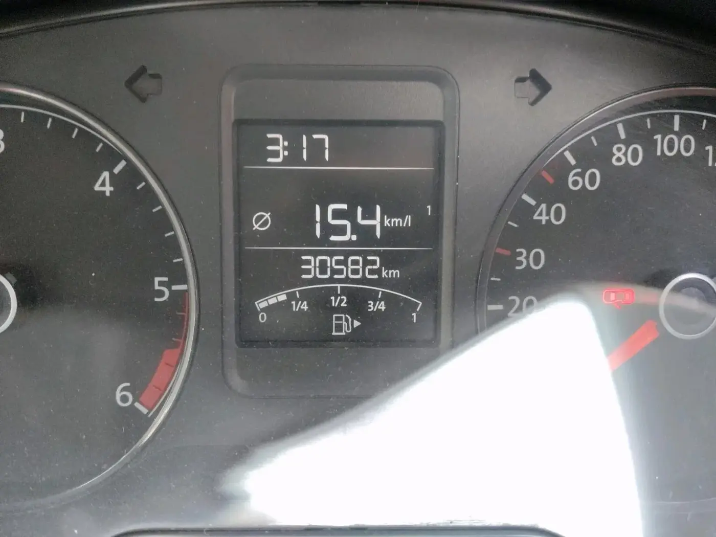 2017 Volkswagen Ameo COMFORTLINE 1.5L, Diesel, Manual, 30,582 km, interior