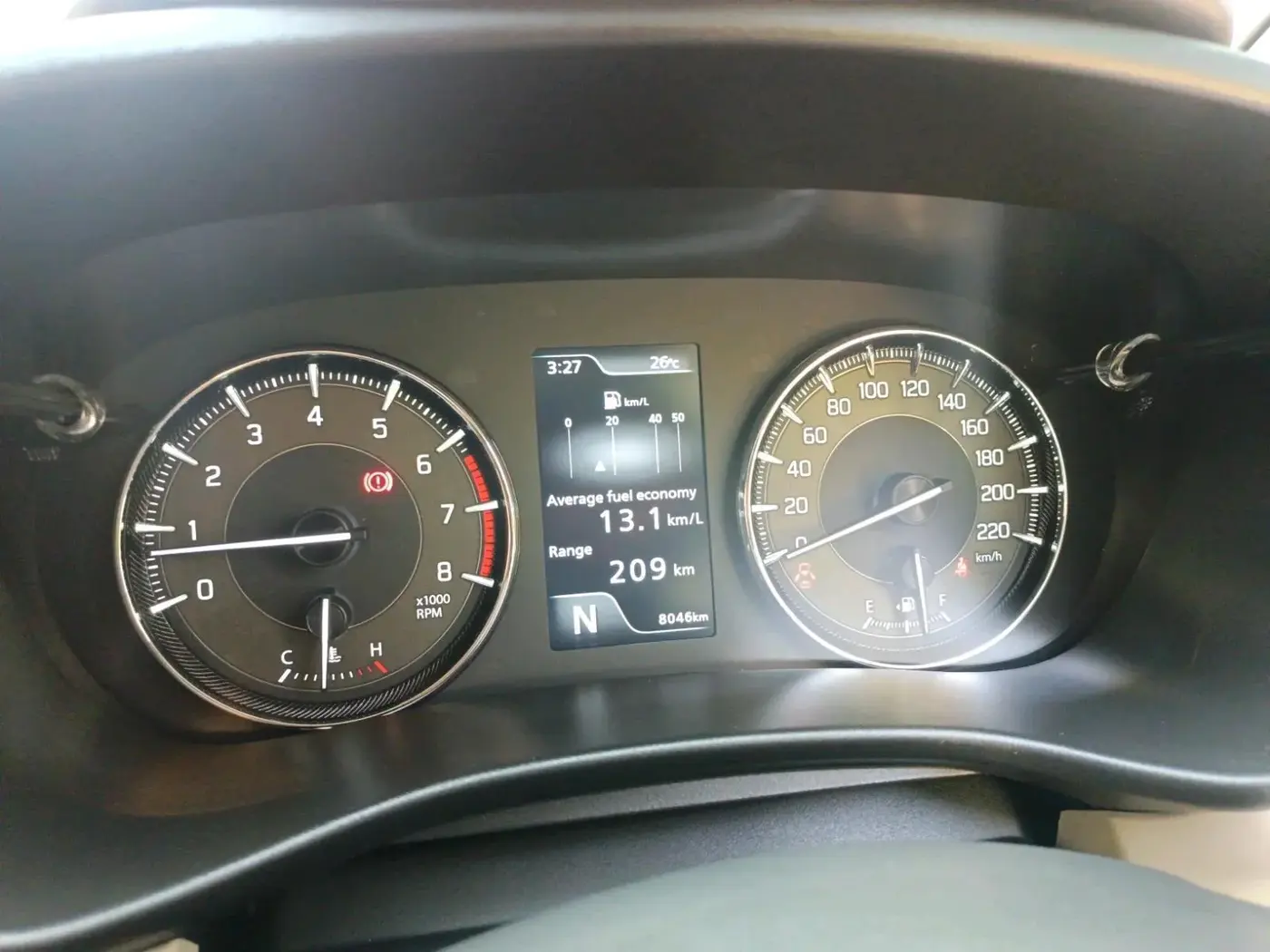 2024 Toyota Glanza V AMT, Petrol, Automatic, 8,046 km, interior
