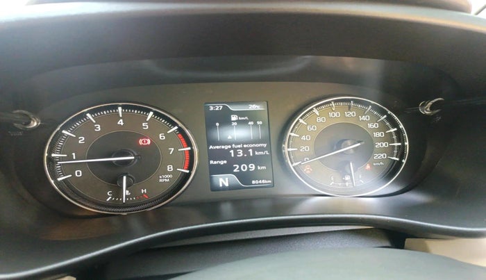 2024 Toyota Glanza V AMT, Petrol, Automatic, 8,046 km, interior