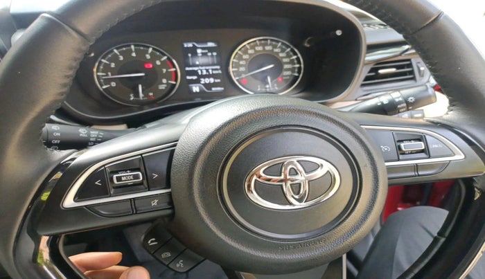 2024 Toyota Glanza V AMT, Petrol, Automatic, 8,046 km, interior