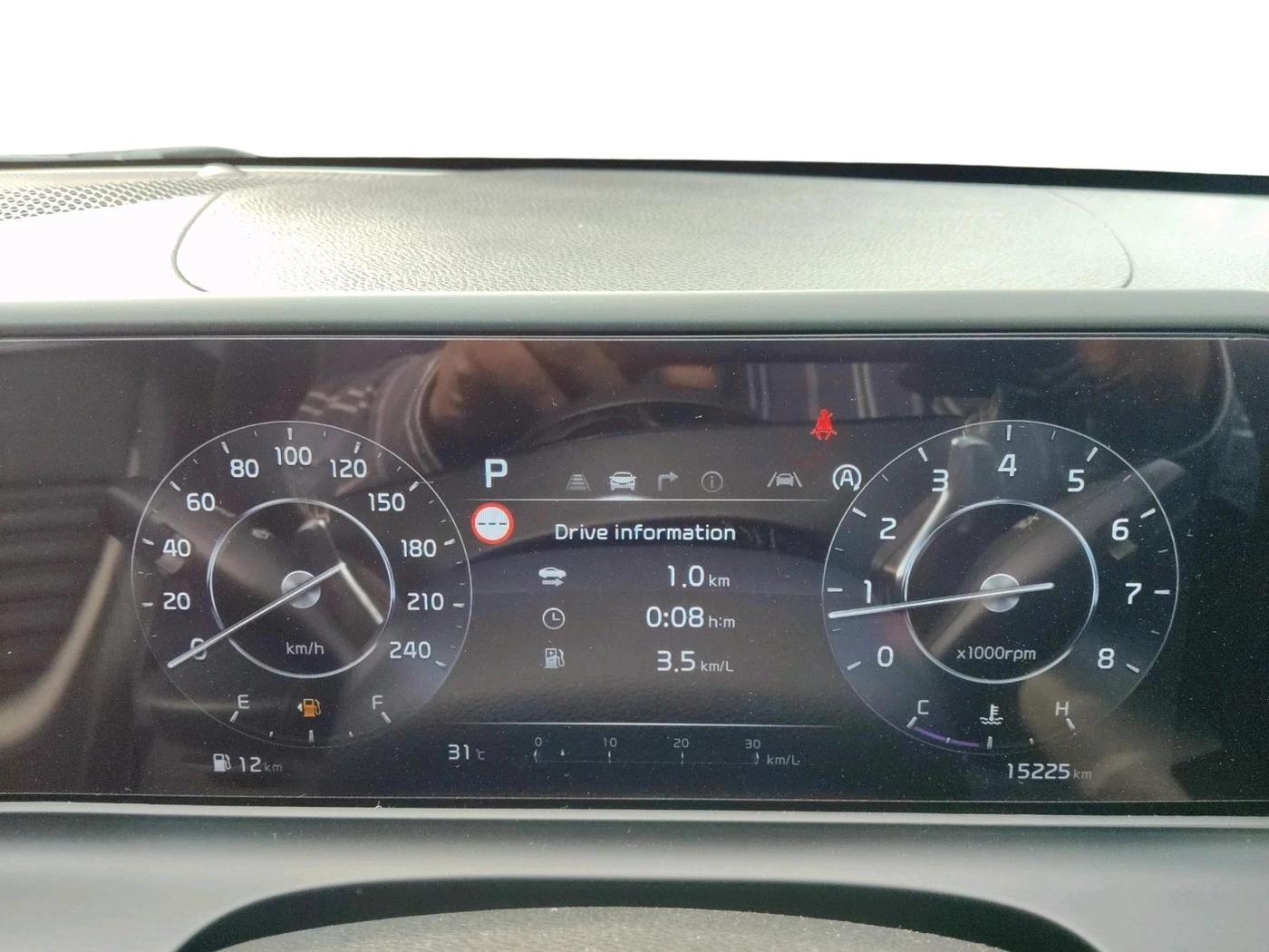 2023 KIA SELTOS 1.5 GTX+ TURBO GDI PETROL DCT, Petrol, Automatic, 15,225 km, interior