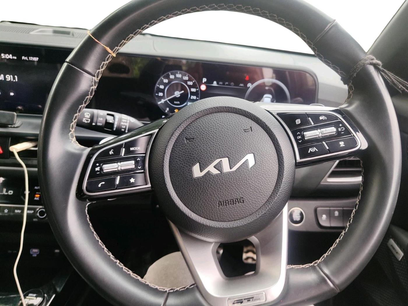 2023 KIA SELTOS 1.5 GTX+ TURBO GDI PETROL DCT, Petrol, Automatic, 15,225 km, interior