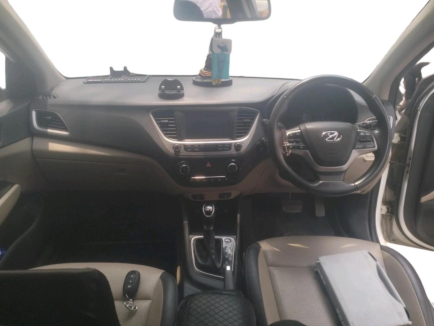 2019 Hyundai Verna 1.6 VTVT SX (O) AT, Petrol, Automatic, 70,664 km, interior
