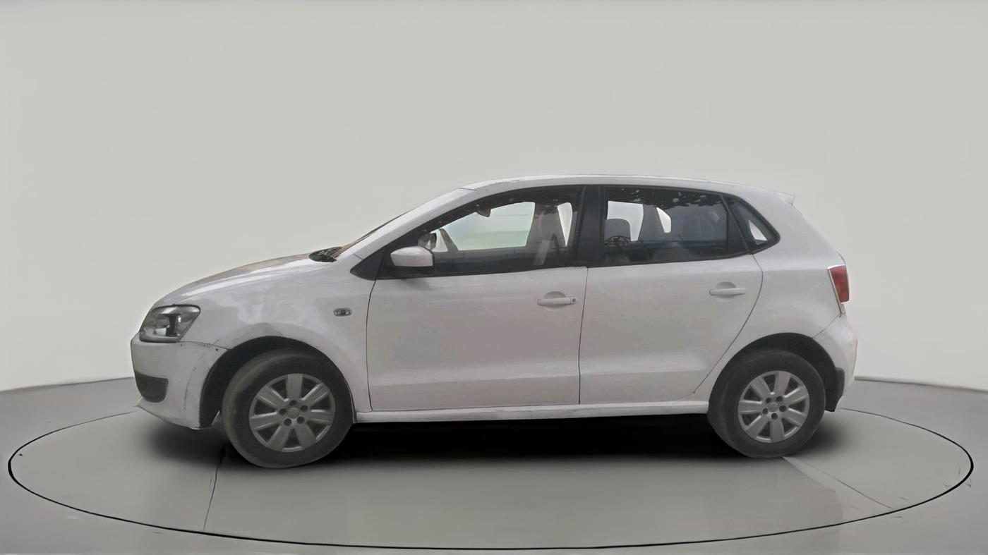 2012 Volkswagen Polo TRENDLINE 1.2L DIESEL, Diesel, Manual, 1,09,296 km, exterior