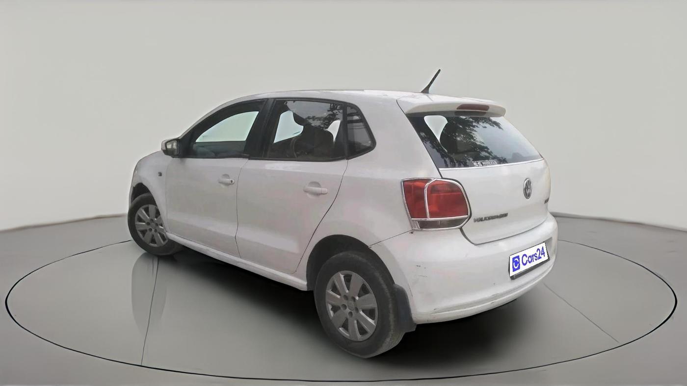 2012 Volkswagen Polo TRENDLINE 1.2L DIESEL, Diesel, Manual, 1,09,296 km, exterior