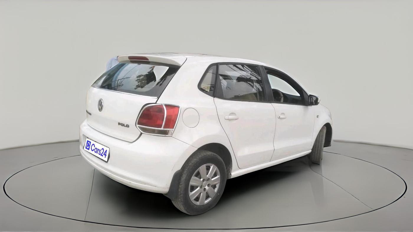 2012 Volkswagen Polo TRENDLINE 1.2L DIESEL, Diesel, Manual, 1,09,296 km, exterior