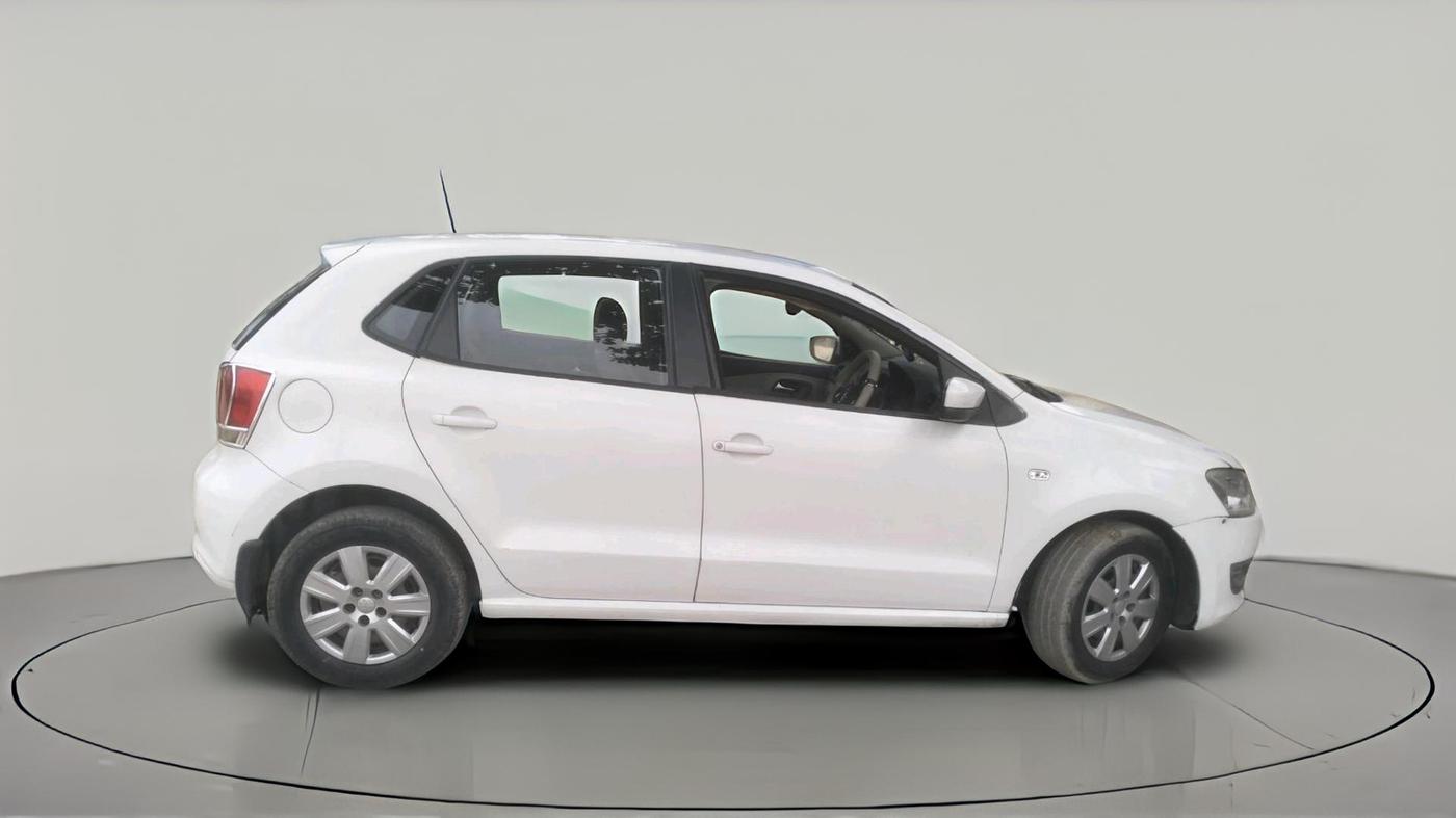 2012 Volkswagen Polo TRENDLINE 1.2L DIESEL, Diesel, Manual, 1,09,296 km, exterior