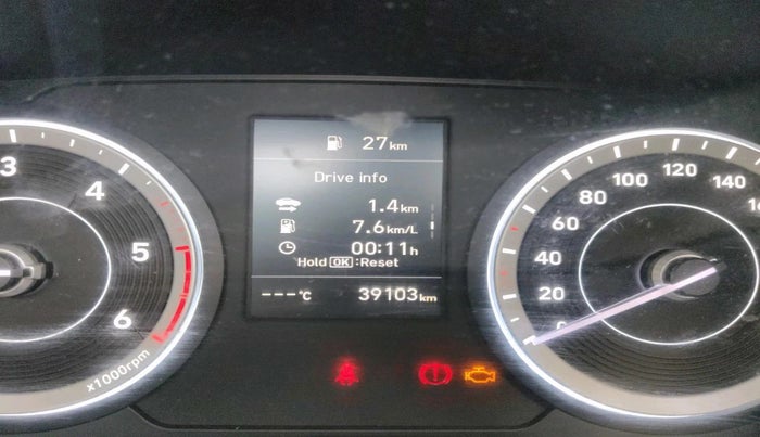 2023 Hyundai Creta S PLUS KNIGHT 1.5 DIESEL, Diesel, Manual, 39,103 km, interior