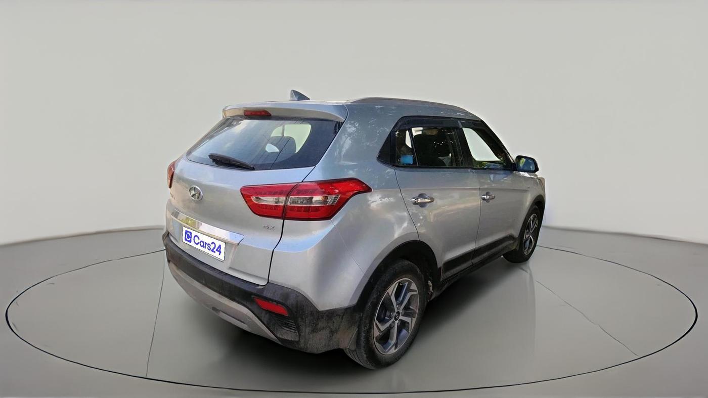 2019 Hyundai Creta SX AT 1.6 DIESEL, Diesel, Automatic, 1,01,123 km, exterior