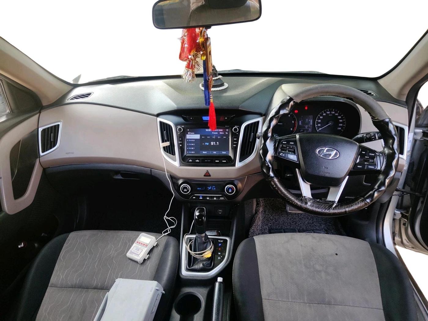 2019 Hyundai Creta SX AT 1.6 DIESEL, Diesel, Automatic, 1,01,123 km, interior