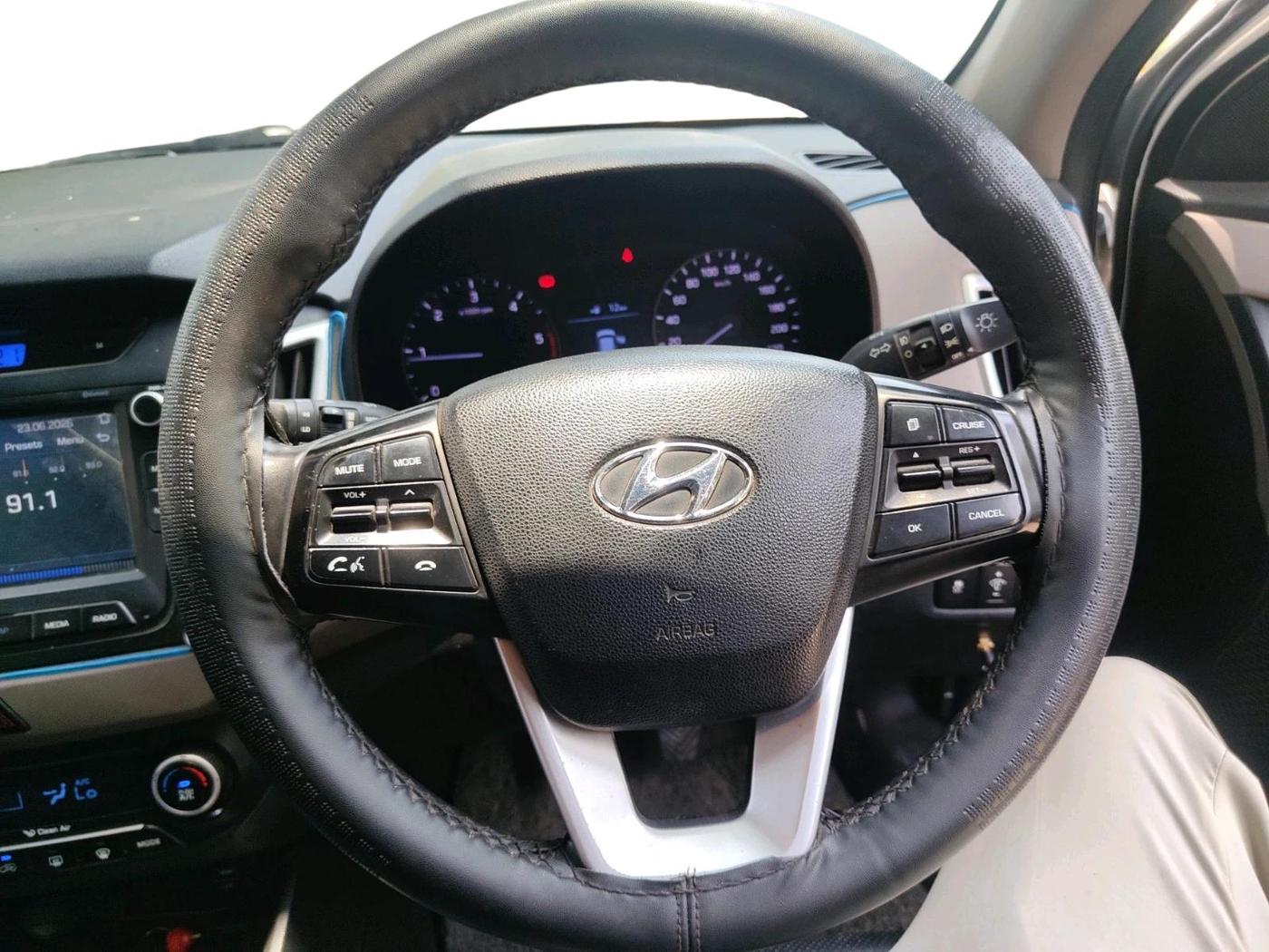 2018 Hyundai Creta SX (O) 1.6 DIESEL, Diesel, Manual, 86,422 km, interior