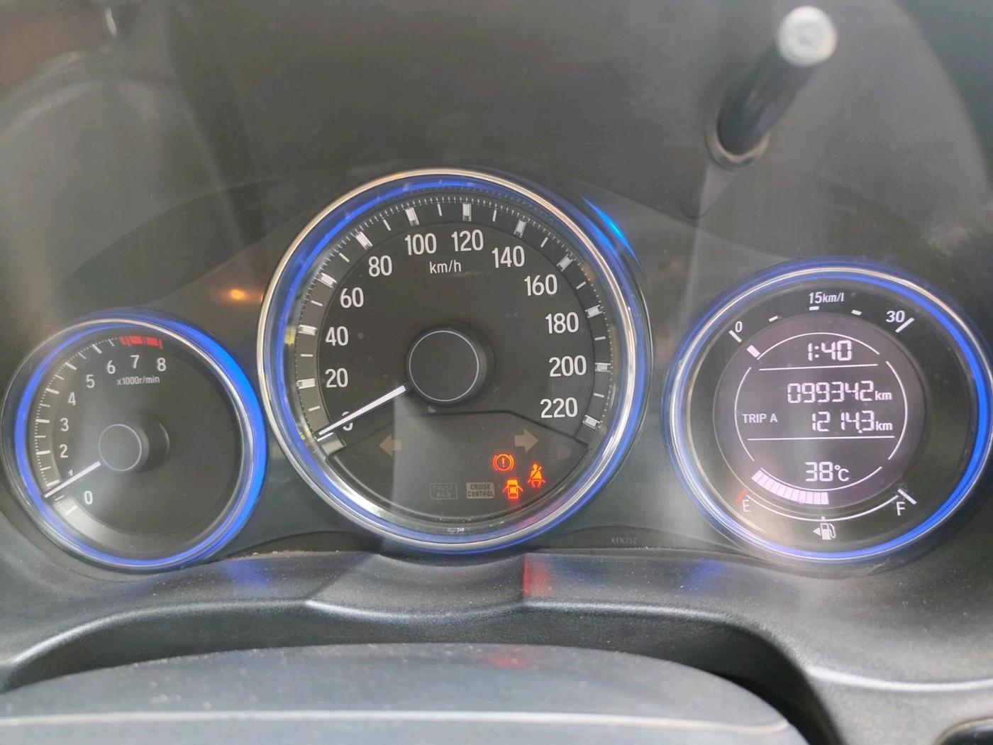 2014 Honda City 1.5L I-VTEC SV, Petrol, Manual, 99,342 km, interior