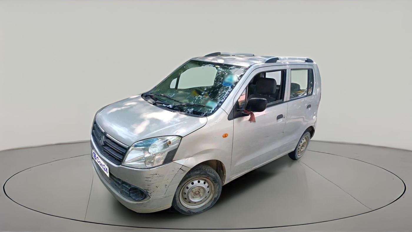 2012 Maruti Wagon R 1.0 LXI, Petrol, Manual, 44,657 km, exterior