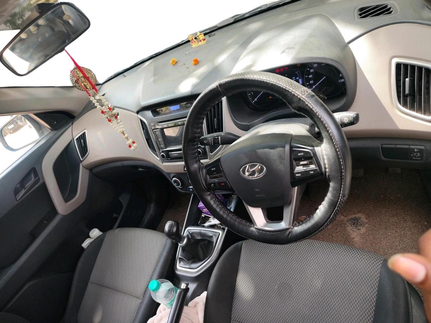 2017 Hyundai Creta E PLUS 1.6 PETROL, Petrol, Manual, 37,532 km, interior