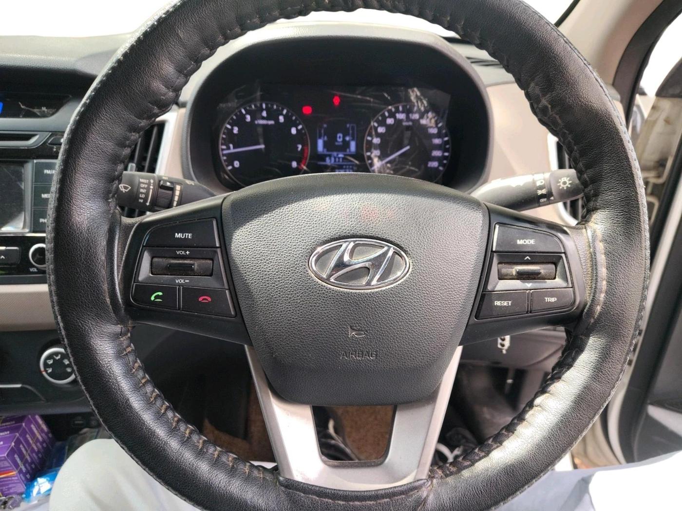 2017 Hyundai Creta E PLUS 1.6 PETROL, Petrol, Manual, 37,532 km, interior
