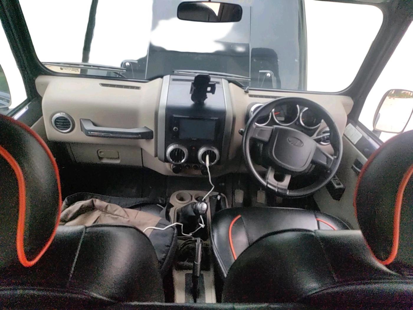 2017 Mahindra Thar CRDE 4X4 AC, Diesel, Manual, 61,833 km, interior