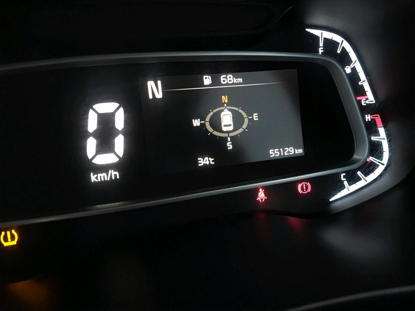 2020 KIA SONET GTX PLUS 1.0 DCT, Petrol, Automatic, 55,129 km, interior