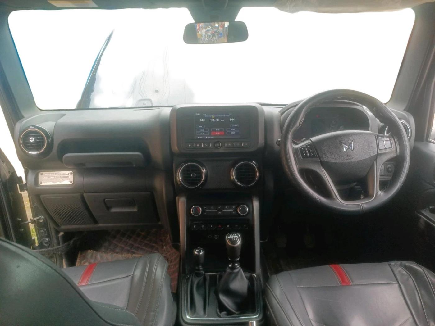 2023 Mahindra Thar LX HARD TOP 4WD MT, Diesel, Manual, 1,35,195 km, interior