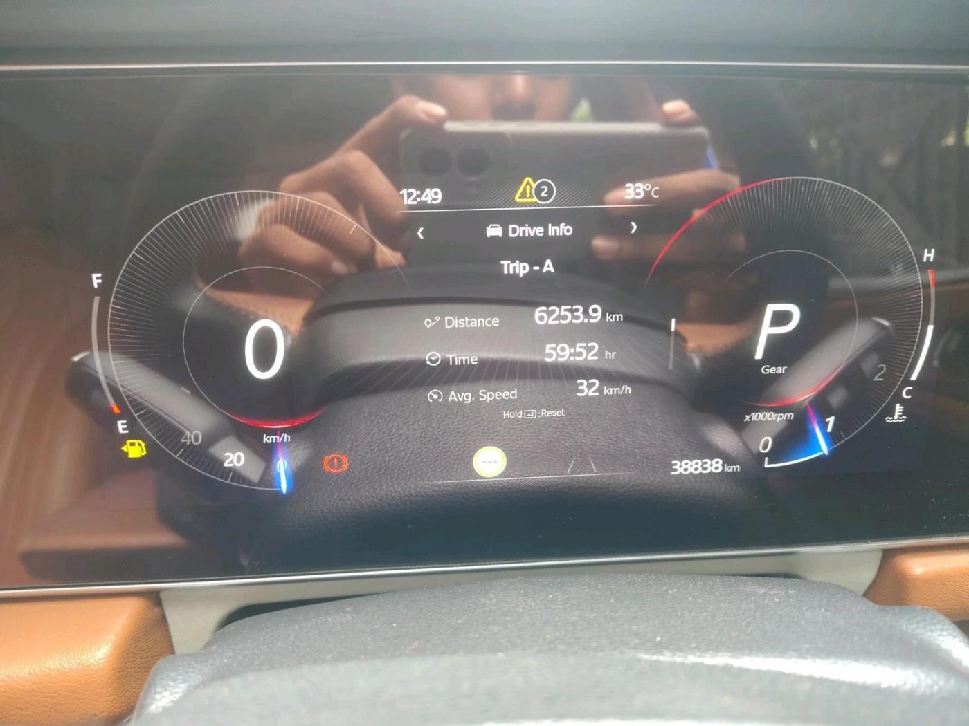 2022 Mahindra XUV700 AX 7 LUXURY P AT 7 STR, Petrol, Automatic, 38,838 km, interior