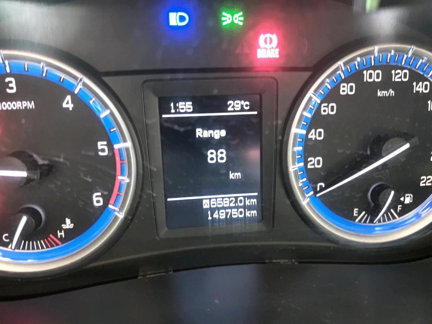 2016 Maruti S Cross ZETA 1.3, Diesel, Manual, 1,49,750 km, interior