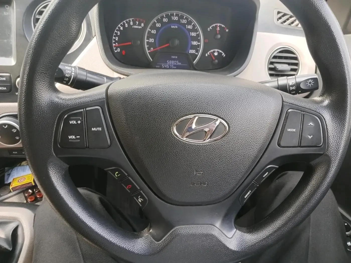 2019 Hyundai Grand i10 SPORTZ 1.2 KAPPA VTVT, Petrol, Manual, 54,575 km, interior