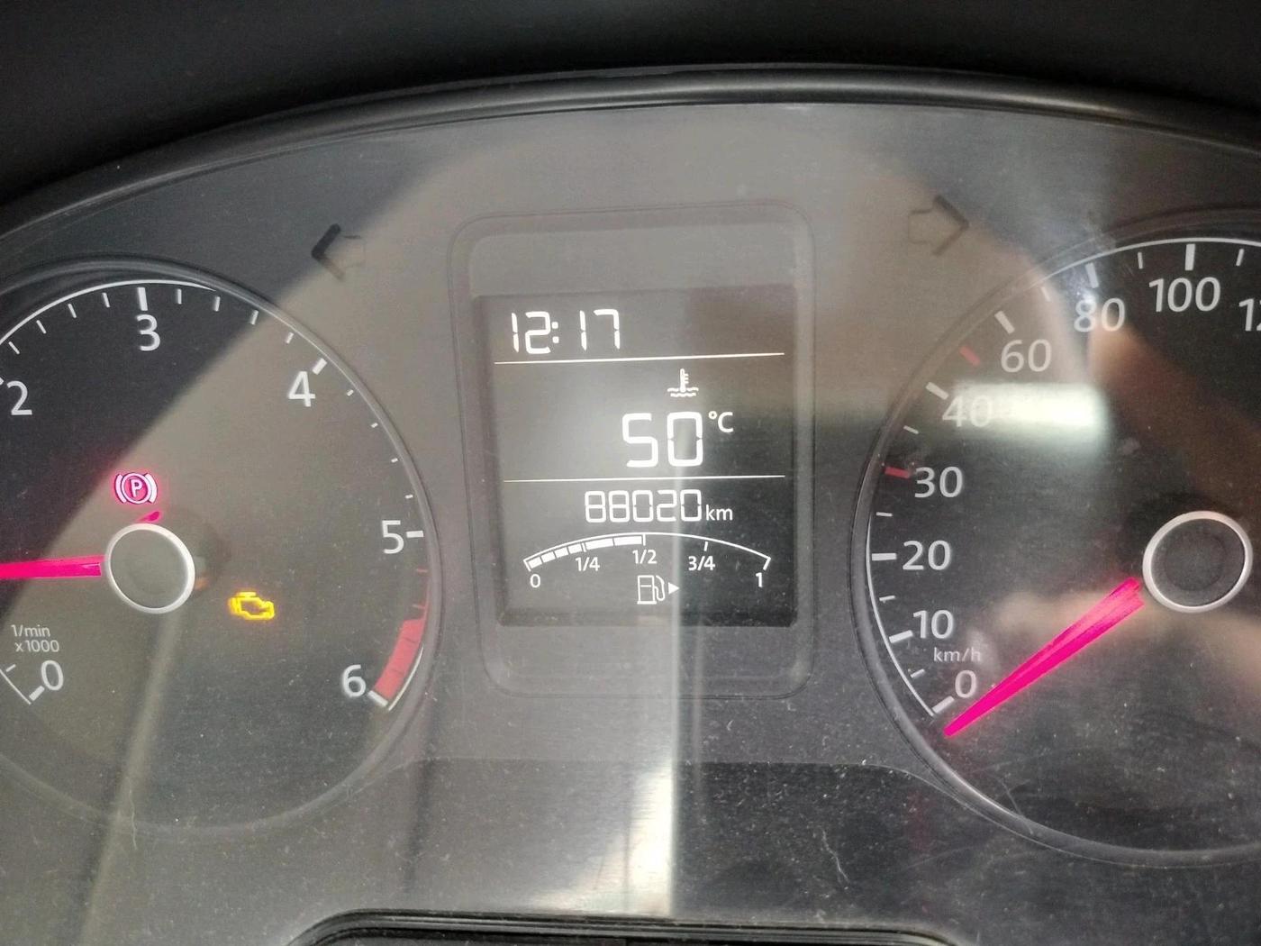 2015 Volkswagen Polo COMFORTLINE 1.2 Diesel, Diesel, Manual, 88,020 km, interior