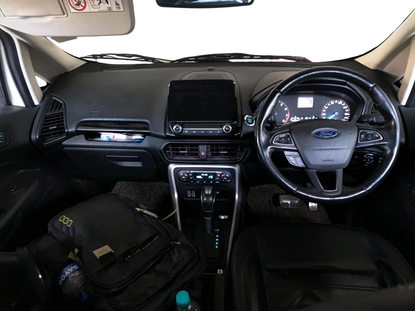 2018 Ford Ecosport TITANIUM + 1.5L PETROL AT, Petrol, Automatic, 55,705 km, interior